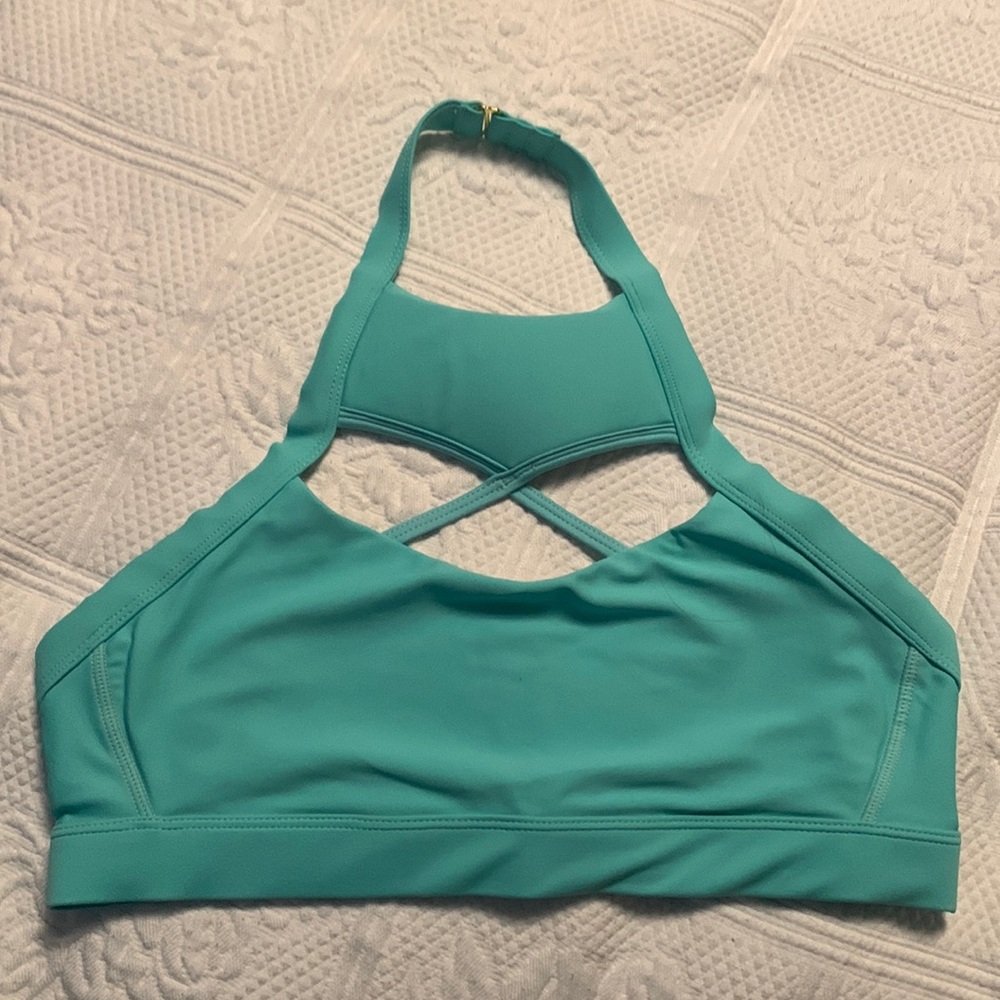 Candace teal Chestee/ swim top